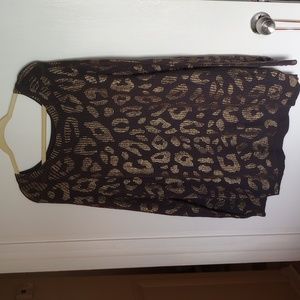 Torrid leopard print sweater size 2 (XL)